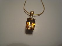 WANTED-Helzberg Citrine Pierced Earrings to match necklace. in Bolingbrook, Illinois