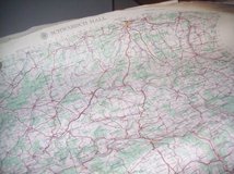 German 1950- Maps in Ramstein, Germany