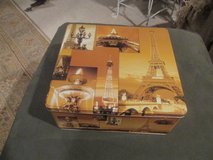 2 Paris Eiffel Tower-Themed Tins -- 1 Large & 1 Smaller in Houston, Texas